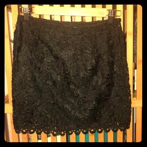 Forever 21 Black lace skirt